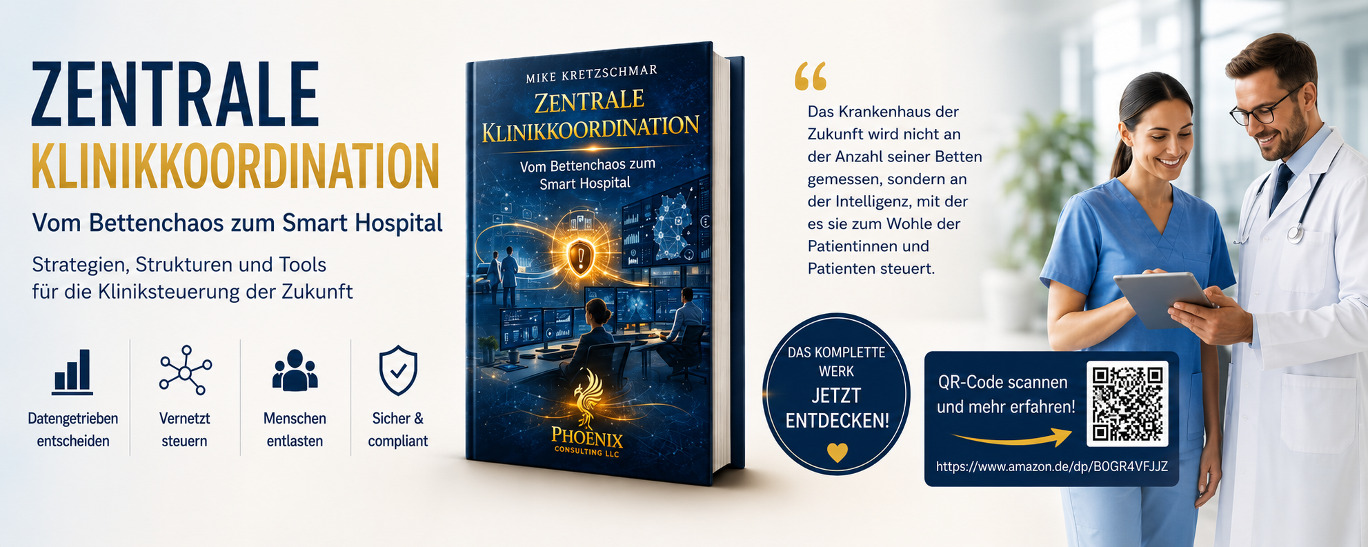 Zentrale Klinikkoordination Buchbanner